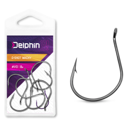 Delphin Drop Shot Wacky Spinning Hooks 8pcs - size 4