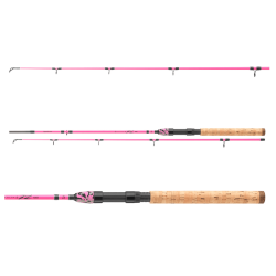 Wędka spinningowa Daiwa Ninja X Kids 160cm 10-30g Różowa