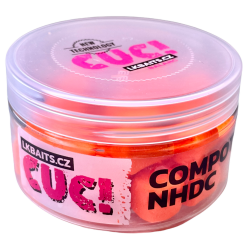 Lk Baits CUC! - Fluoro Compot 10MM 100ML ausgewogene Pellets