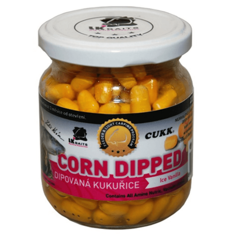 Kukurydza haczykowa w zalewie LK Baits Cukk - Ice Vanilla