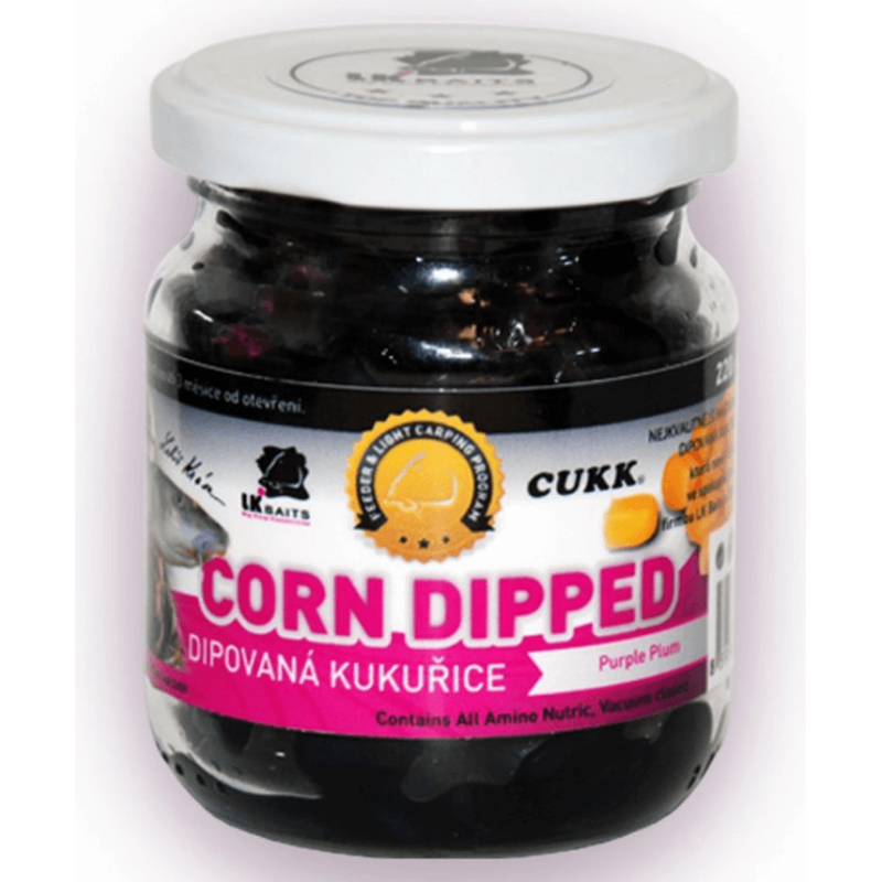 Kukurydza haczykowa w zalewie LK Baits Cukk - Purple Plum