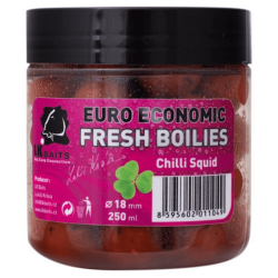 Lk Baits Hookbaits in dip - Chilli Squid 18mm 250ml