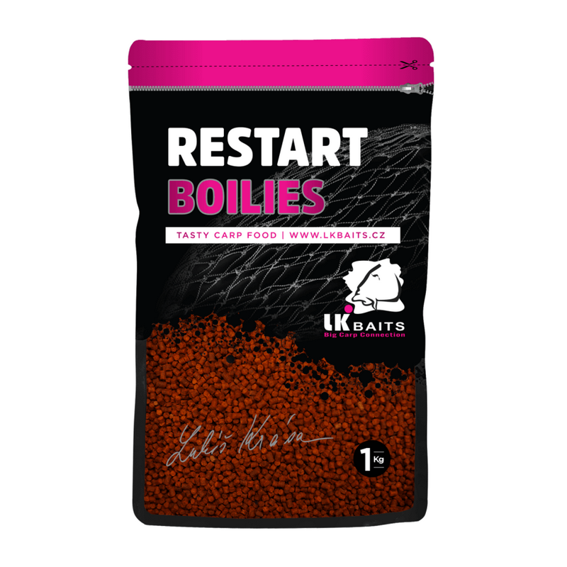 Pelletfutter Lk Baits Restart - Muschel 4mm 1kg