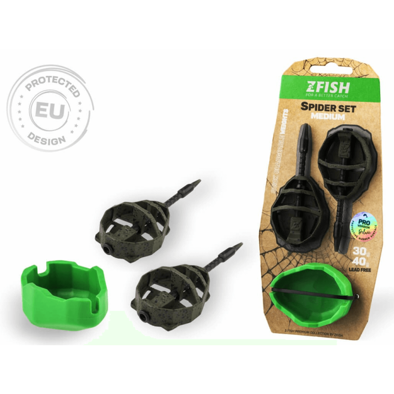 ZFish Spider Medium 30g+40g / 2pcs+mould