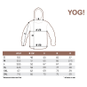 Delphin YOG! hooded fishing sweatshirt - XL