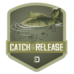 Fishing sticker Delphin Catch and Release