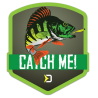 Fishing Sticker Delphin Catch Me! - Perch