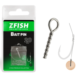 Köderhaken ZFish Bajonett Bait Pin 20 Stück - 6mm