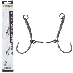 Karpfenrig Undercarp Ronnie Rig Hakenspitze 4