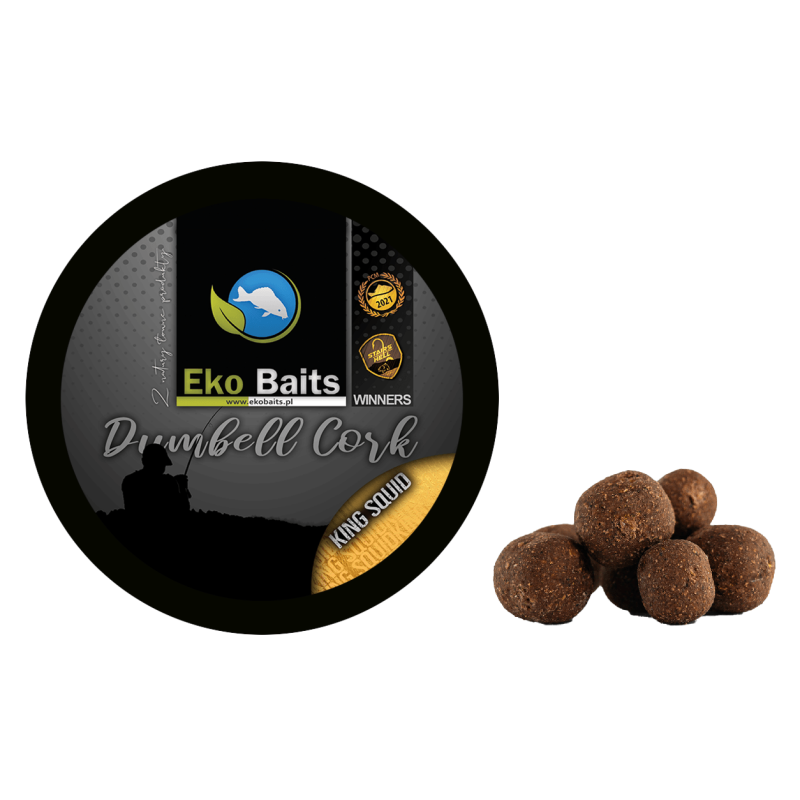Ausbalancierte Dumbbells Eko Baits Kork Mix 20/24mm - King Squid