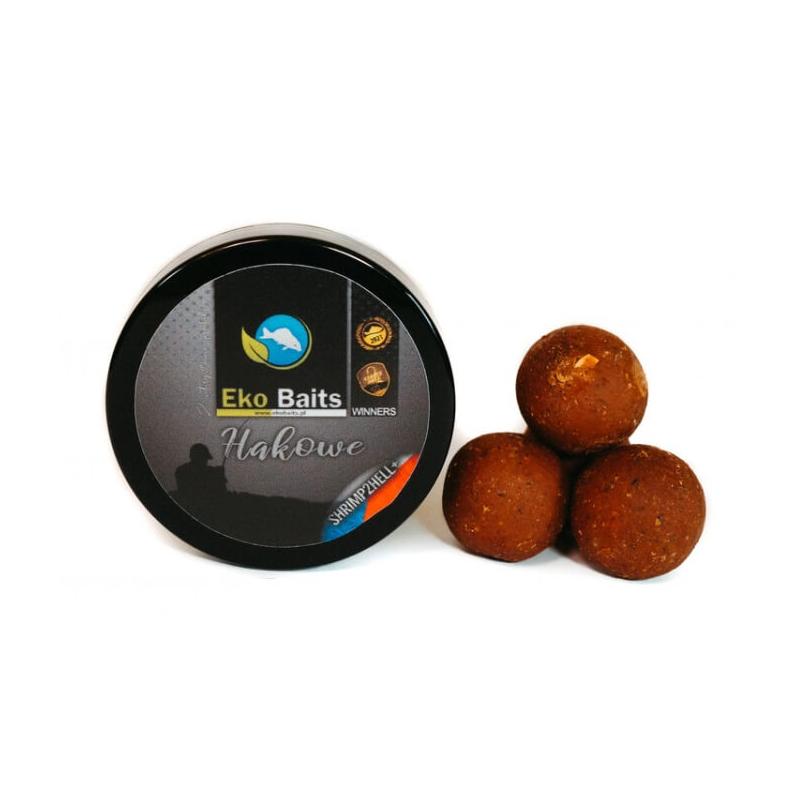 Eko Baits Gold 28mm - Shrimp2Hell+ Háčkové kuličky