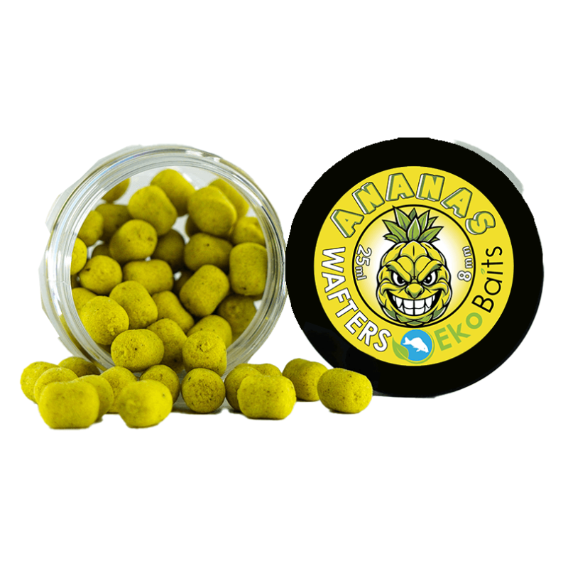 Köder Eko Baits Dumbell Wafters 8mm - Ananas