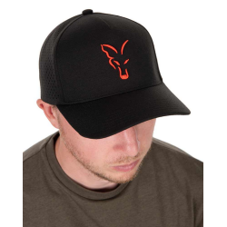Czapka z daszkiem Fox Collection Baseball Cap - Black/Orange