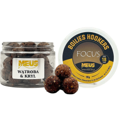 Kulki haczykowe na Karpia Meus Focus 18mm - Wątroba / Kryl