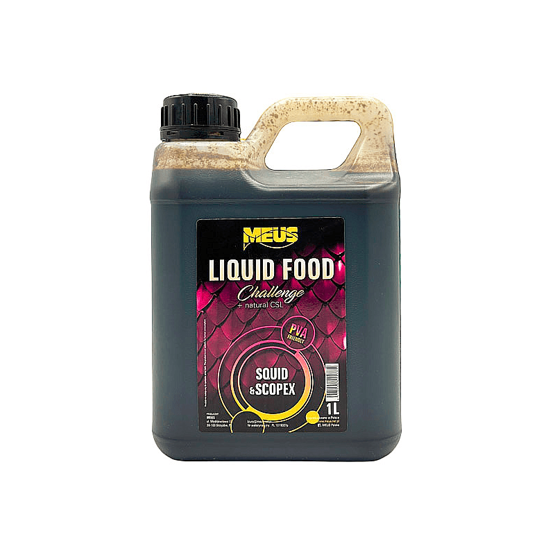 Zalewa Meus Liquid Food Challenge - Squid / Scopex 1l