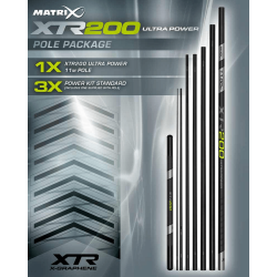 Tyczka zawodnicza Matrix XTR200 Ultra Power 11m Pole Package