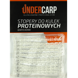 Stopery do kulek Undercarp baryłkowe - Przeźroczyste