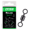 Krętlik rolkowy ZFish Rolling Swivel 10szt - 6