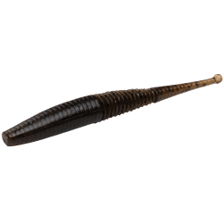 Gumy na okonia Mikado M-Craft Wiggly Worm 7,5cm - Brown Cola - 8szt
