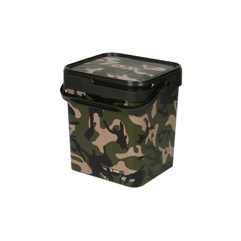 copy of Square Bucket Massive Baits for Bait 5L Black