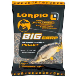 Pellet do Metody Lorpio Big Carp Multicolour 3-4.5mm 700g