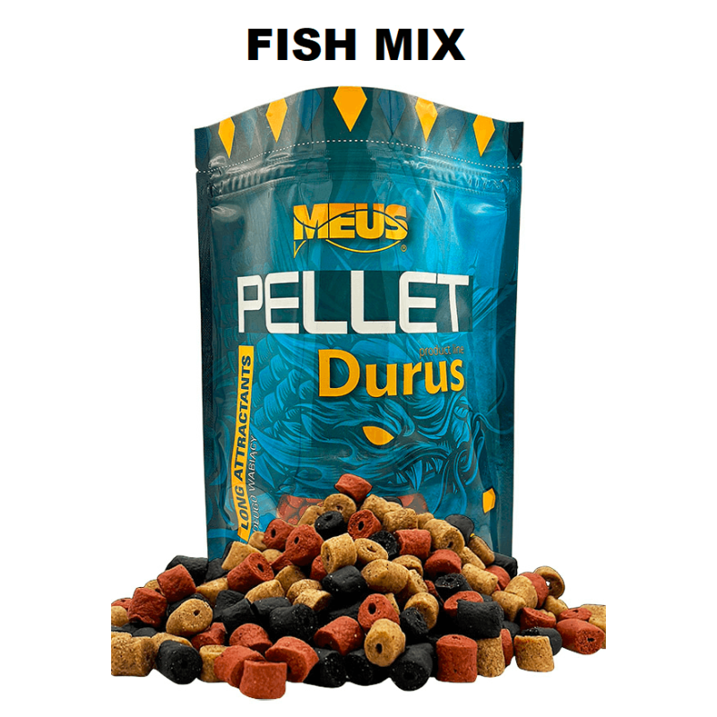 Pellet zanętowy Meus Durus z dziurą 18mm - Fish Mix 1kg