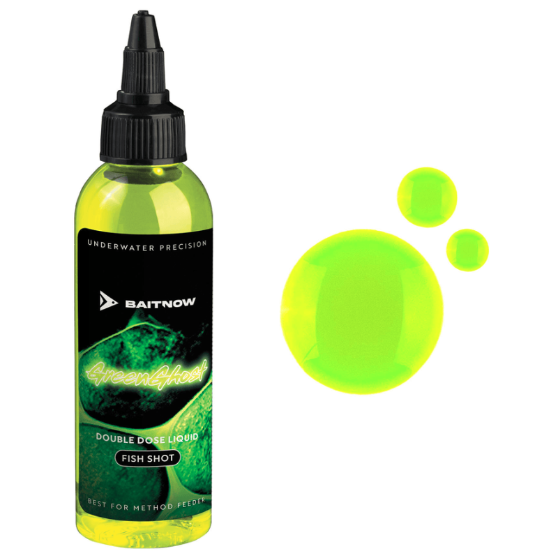 Dip BaitNow Liquid MF Double Dose 100ml - Green Ghost