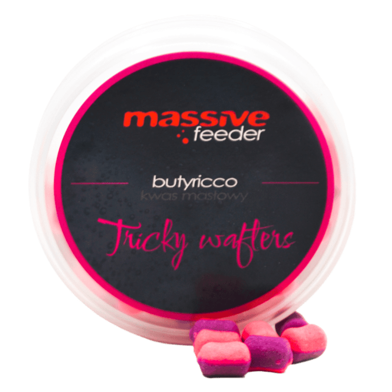 Dumbellsy Massive Baits Tricky Wafters 7/10mm - Butyricco / Skisłe Masło