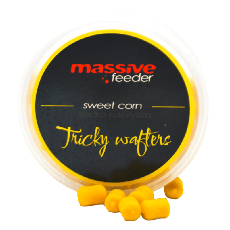 Dumbellsy Massive Baits Tricky Wafters 7/10mm - Sweet Corn / Słodka Kukurydza