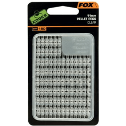 Stopery Przeźroczyste FOX Edges Pellet Pegs 11mm x 2 clear