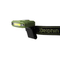 Lampka czołowa Delphin RAZOR USB