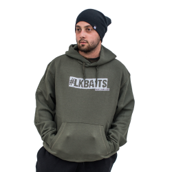 LK Baits Bluza z Kapturem Black XXL