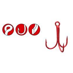 GAMAKATSU  MICRO Kotwica Kotwiczka RED nr18 4szt