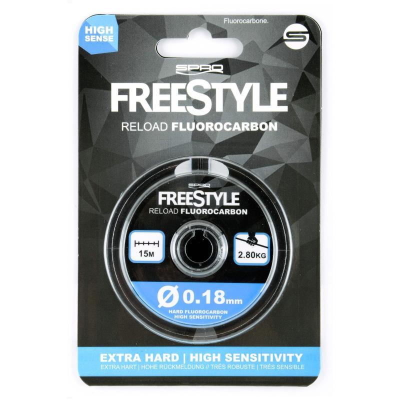 SPRO Freestyle Fluorocarbon 0.18mm 15m