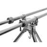STOJAK Na Wędki Tripod Delphin TPX3 Silver
