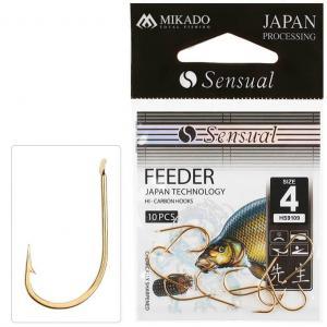 Mikado Haken mit Öhr Sensual Feeder Gr. 12