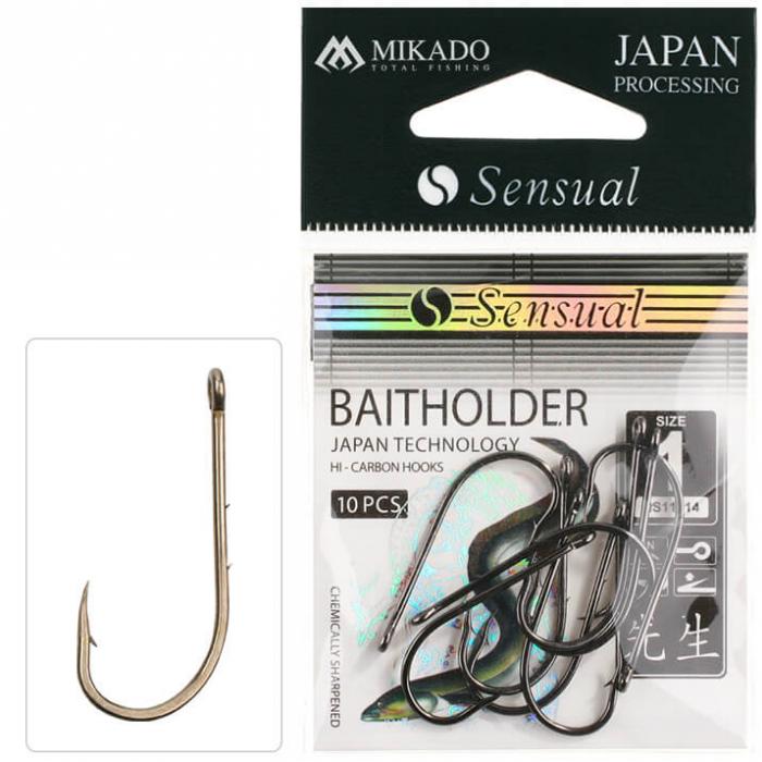 Mikado Sensual Baitholder Aal-Haken Gr. 1