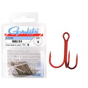 Gamakatsu 13R Haken Rot 12 1Stk