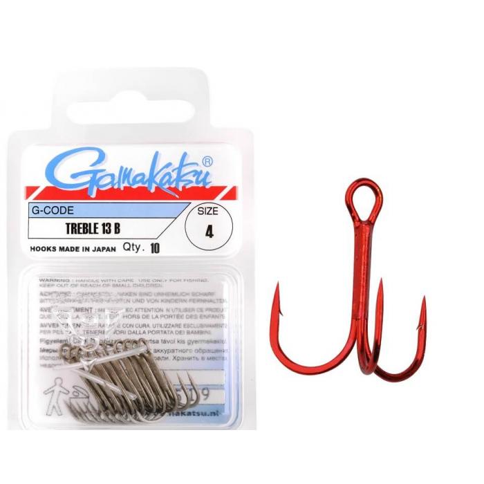 Gamakatsu 13R Red Hook 12 1pc