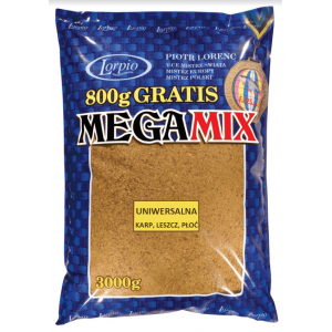 Brassenfutter Lorpio Mega Mix Universal Braun 3kg