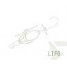 Spinner Forelle Delphin Lifo 2.5g Auro