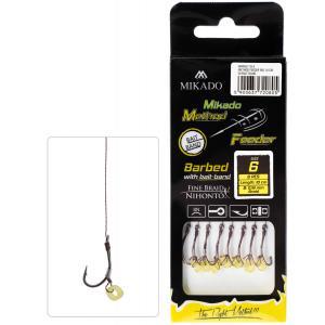 Mikado Method Feeder Rigs Braid 10cm with Rubber Band 10
