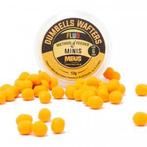 Przynęta Meus Dumbells Fluo Wafters 6mm Czekolada Pomarańcza Minis