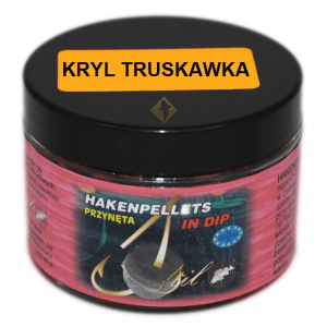 Pellet Haczykowy Stil w dipie 8mm - Kryl / Truskawka