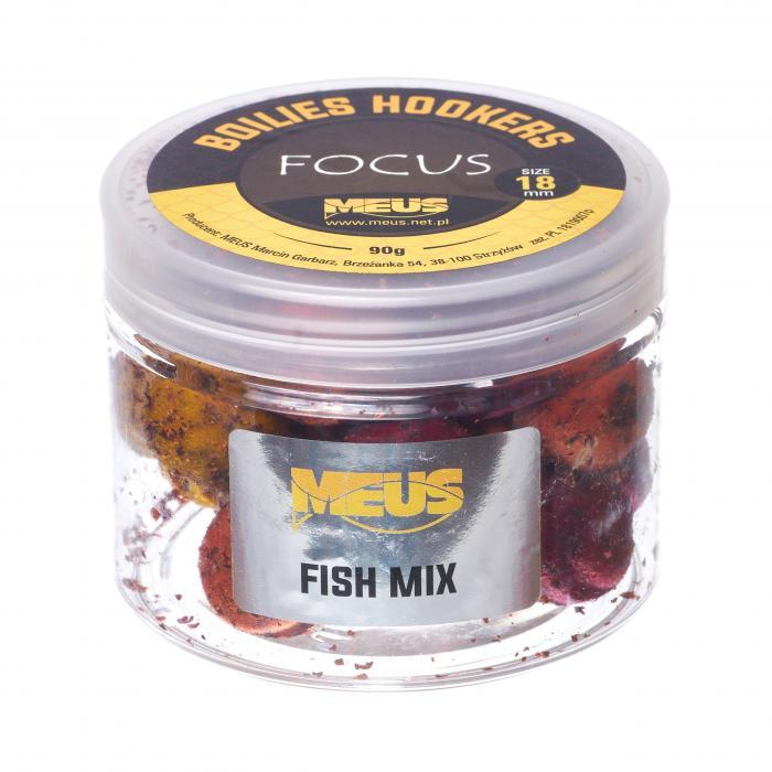 Kulki Haczykowe na Karpia Meus Focus 18mm - Fish Mix