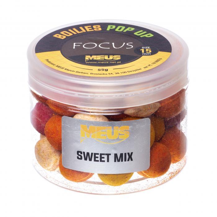 Kulki Pływające Meus Pop Up Focus 15mm - Sweet Mix