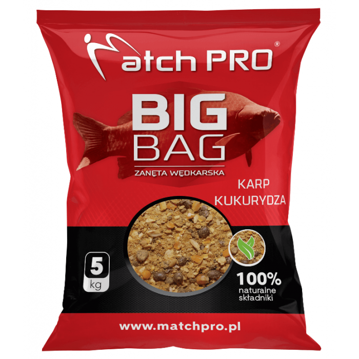 Zanęta Wędkarska MatchPro Big Bag - Karp Kukurydza 5kg