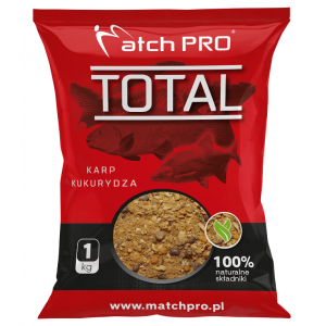 Rybářské krmítko MatchPro Total - Kapr kukuřice 1kg