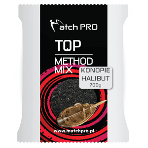 Rybářská návnada MatchPro Method Mix - Halibut Konopí 700g