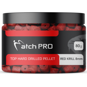 Pellet Haken mit Loch MatchPro 8mm - Red Krill